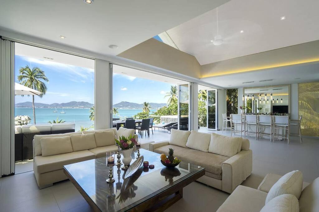 Villa Nirvana - Beachfront Tropical Chic 4Br Haven In Cape Panwa, Phuket Ban Makham Dış mekan fotoğraf