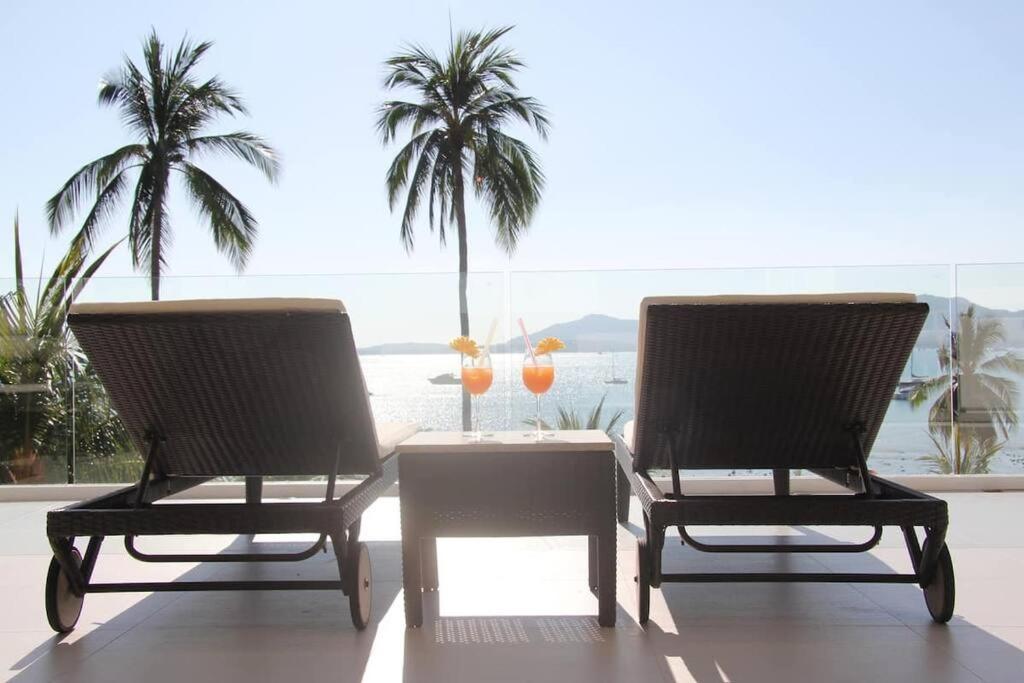 Villa Nirvana - Beachfront Tropical Chic 4Br Haven In Cape Panwa, Phuket Ban Makham Dış mekan fotoğraf